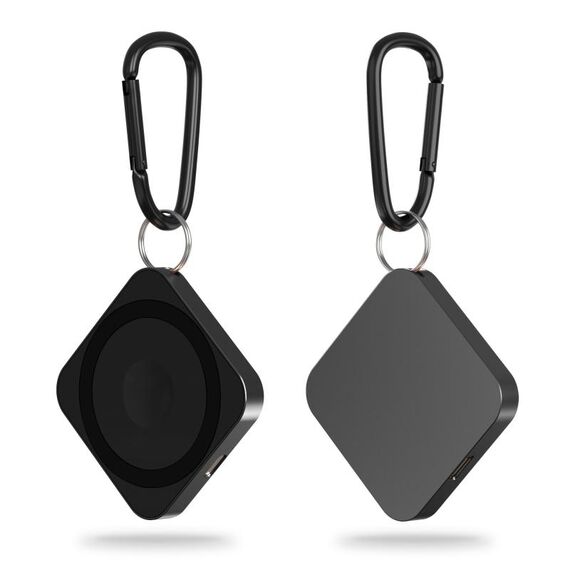 Caricabatterie wireless magnetico 3 in 1 da 15 W per Airpods del telefono cellulare IWatch (nero)