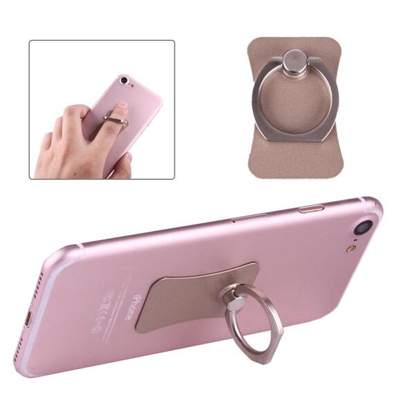 Supporto universale per telefono con anello di rotazione di 360 gradi, Supporto universale per telefono con anello di rotazione di 360 gradi (oro)