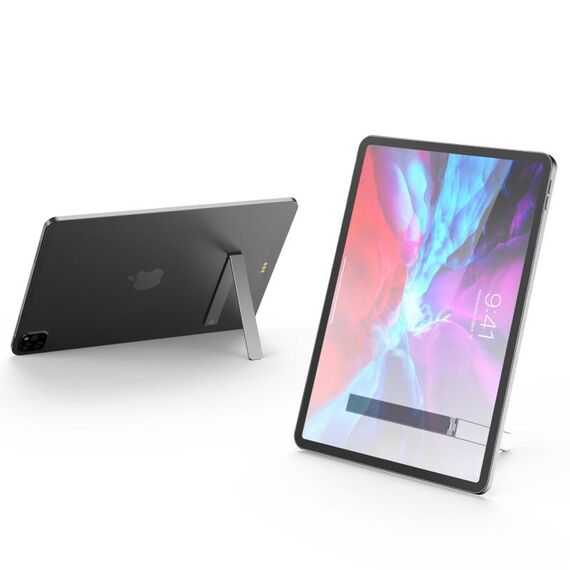 R-JUST PB07 Supporto per tablet portatile pieghevole magnetico a forma lineare in lega di alluminio