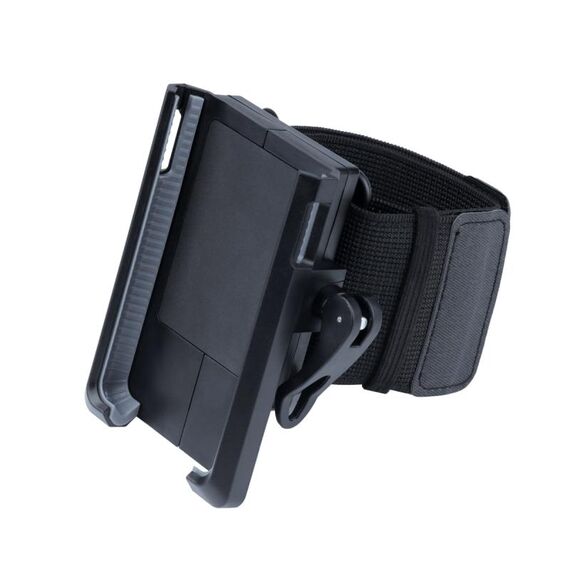 Porta telefonico elastico a mani libere (nero)