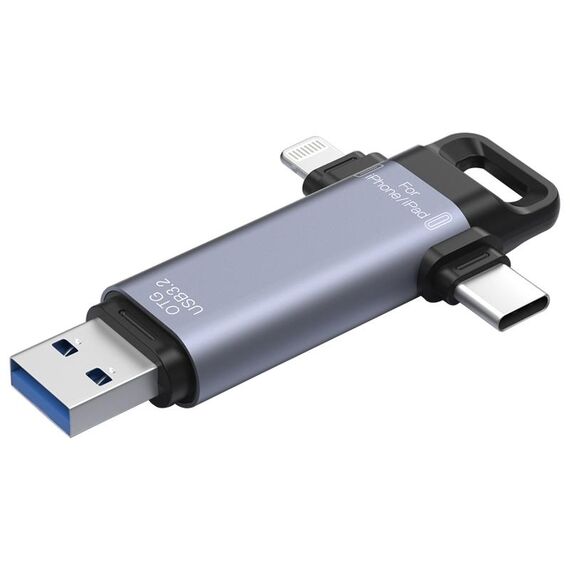 NK-951 3 in 1 USB3.2 a Type-C e unità flash USB a stato solido a 8 pin con funzione OTG