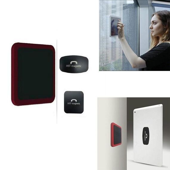 ADSORTIVO MAGNAD MALED MONTAGGIO ADSORPITORE UNIVERSAL ADESSATORE MOBILE TELEFONO MOBILE (ROSSO B)