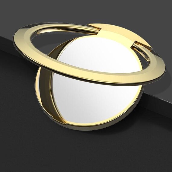 Supporto per anello per cellulare da 10 pezzi Supporto per fibbia ad anello in metallo creativo (oro)