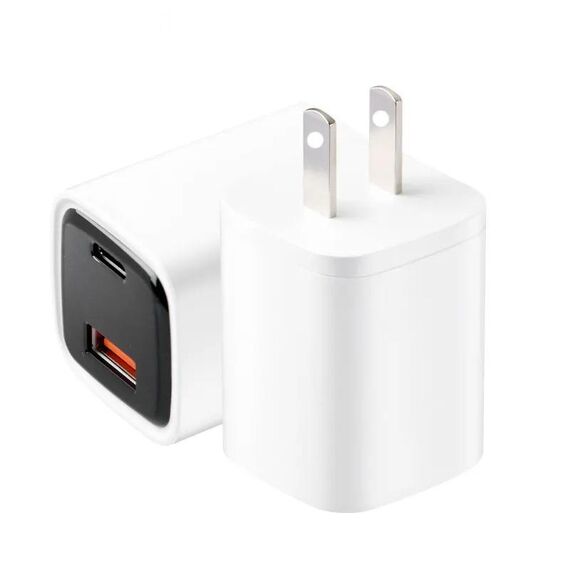 CYKE K02 30W PD+QC3.0 Caricabatterie rapido con display digitale per telefono cellulare, spina: US (bianco)