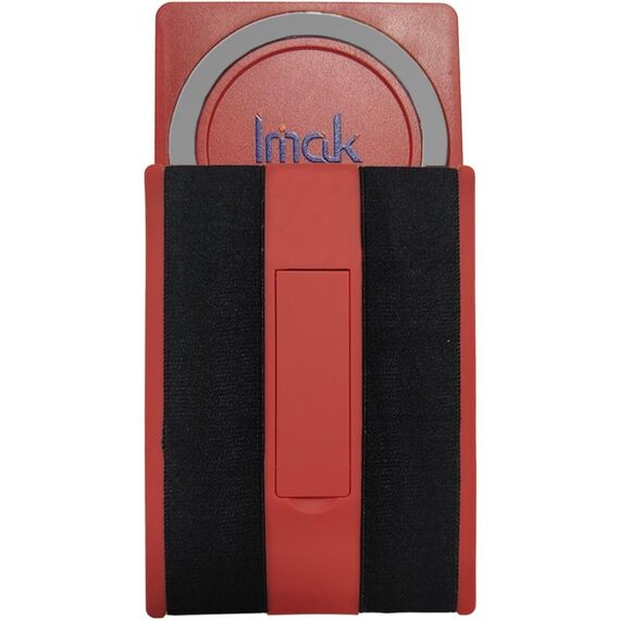 imak MagSafe Supporto per cellulare multifunzione tipo scheda di ricarica wireless (rosso)