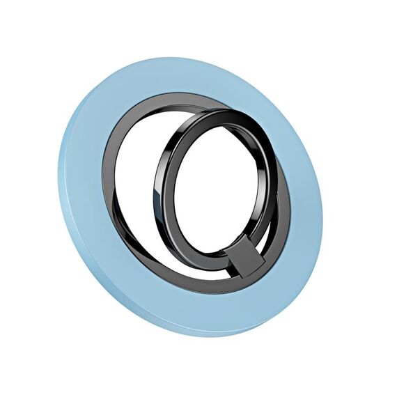 Supporto ad anello magnetico per telefono galvanico Magsafe (blu)