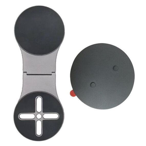 Supporto magnetico pieghevole per telefono da tavolo (grigio)