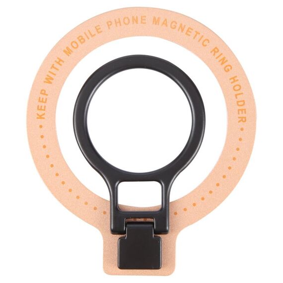 CPS-050 Supporto per anello magnetico adesivo per telefono (oro rosa)