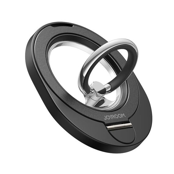JOYROOM JR-ZS420 Supporto ad anello magnetico pieghevole girevole per telefono cellulare (nero)