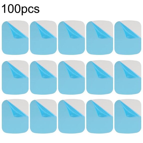 100 fogli magnetici in metallo per supporto telefono, dimensioni: 3,8 x 5 cm
