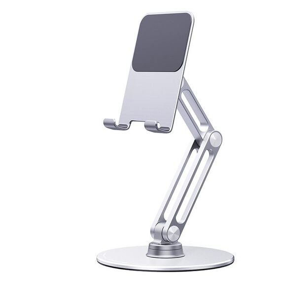 BONERUY L08 Supporto per Riser per Telefono Tablet Supporto per Porta Cellulare Pieghevole con Braccio Lungo