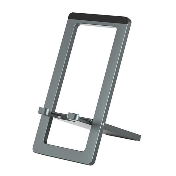Supporto pieghevole da tavolo per tablet portatile multifunzionale H18 (grigio)