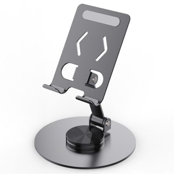 YY-027 Supporto per tablet da tavolo pieghevole con rotazione di 360 gradi (grigio)