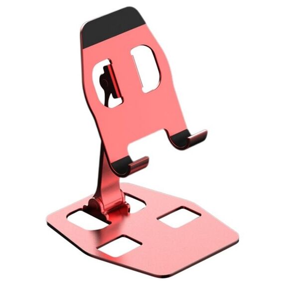 YY-018 Supporto per tablet telefono desktop pieghevole in lega di alluminio (rosso)