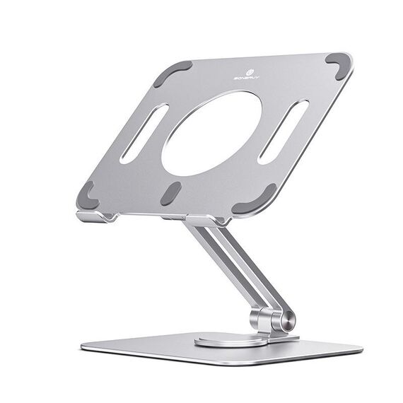 Boneruy L04mini a 360 gradi in lega di alluminio rotante tablet tablet supporto (argento)
