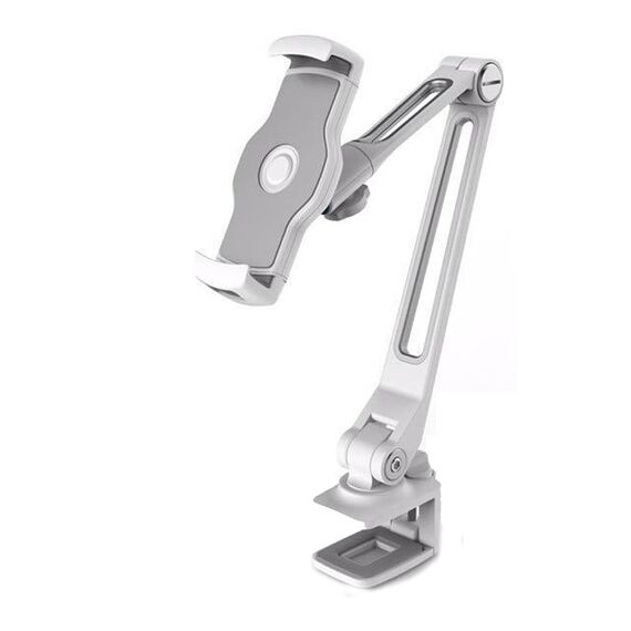 203b Snap-on Lazy Phy Mobile Phone Stacket Bedside Desktop Tablet Bracket (Bianco)