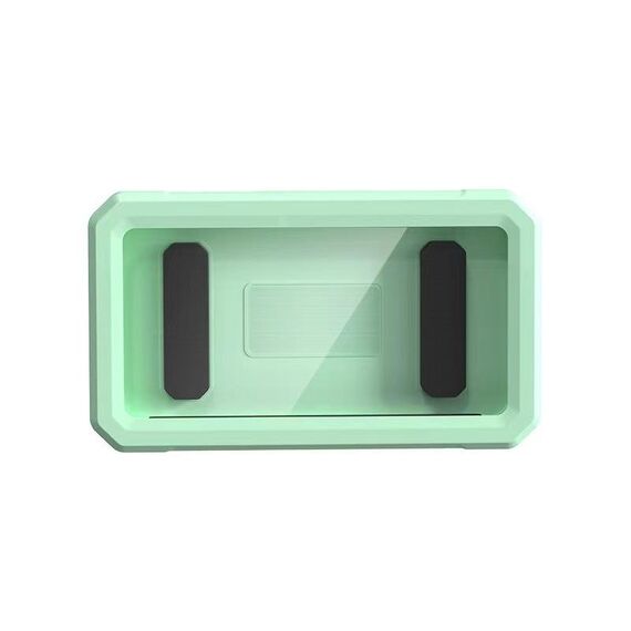 Porta del telefono per telefoni cellulari a muro a muro di per telefono mobile a rotazione a rotazione retrattile (verde)