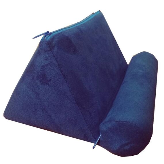 Staffa per tablet per telefono a cuscino Staffa per tablet per cuscino per auto Staffa pigra (blu reale)