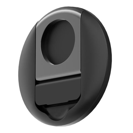 Supporto magnetico per anello da dito per telefono MagSafe Supporto per fotocamera MacBook (nero)