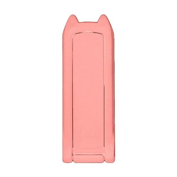 ZJ001 Mini supporto invisibile pieghevole per telefono/tablet montato sul retro (rosa)