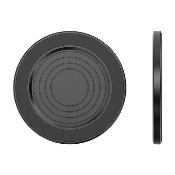 Supporto magnetico da parete per telefono, auto, cucina, bagno, supporto per telefono (nero)