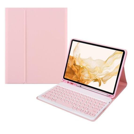 +X3 Case in pelle tosta bluetooth a colori di caramelle universali (rosa chiaro)