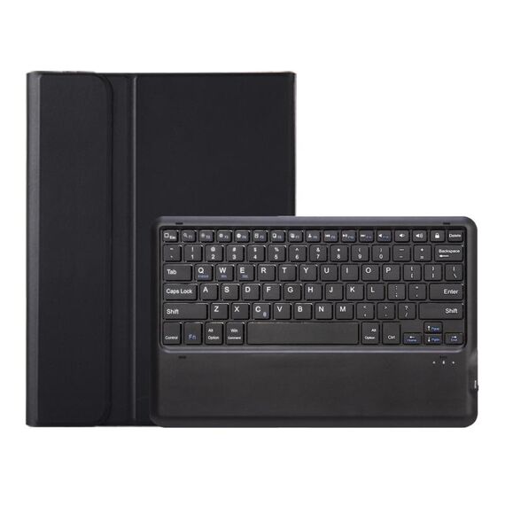 Per Honor MagicPad 13 AH16 Custodia in pelle per tablet con tastiera Bluetooth ultrasottile staccabile in TPU (nera)
