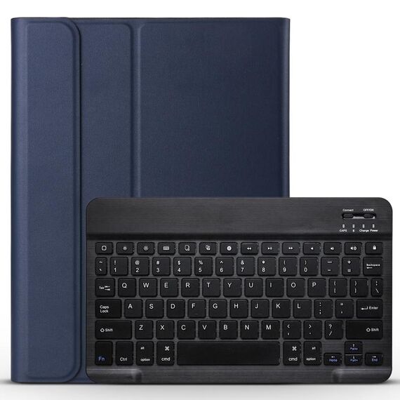 A11 Bluetooth 3.0 ABS Ultra-sottile ABS Custodia in pelle Bluetooth Bluetooth con supporto per iPad Pro 11 pollici 2021 (blu scuro)