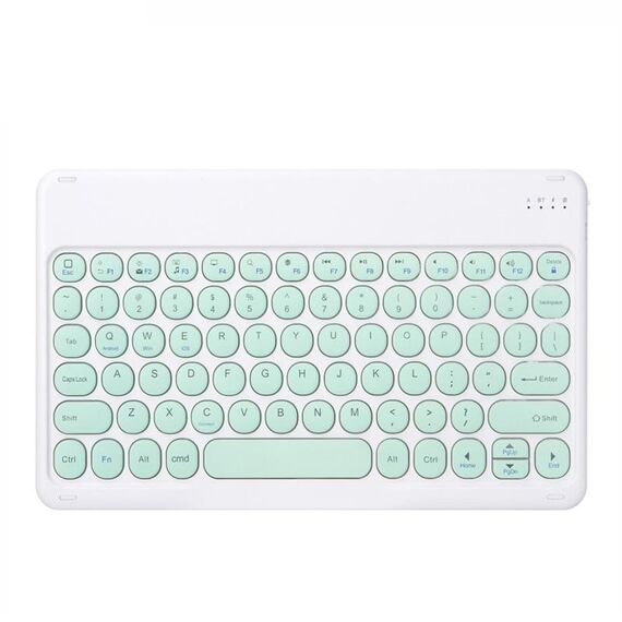 Tastiera di tavoletta universale da 10 pollici da 10 pollici Tastiera Bluetooth wireless (verde)
