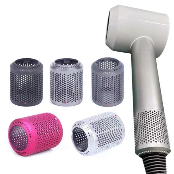Copertura esterna filtro antipolvere 2 pezzi per asciugacapelli Dyson HD01/HD03/HD08 grigio TBD0602714801A 6922878063986