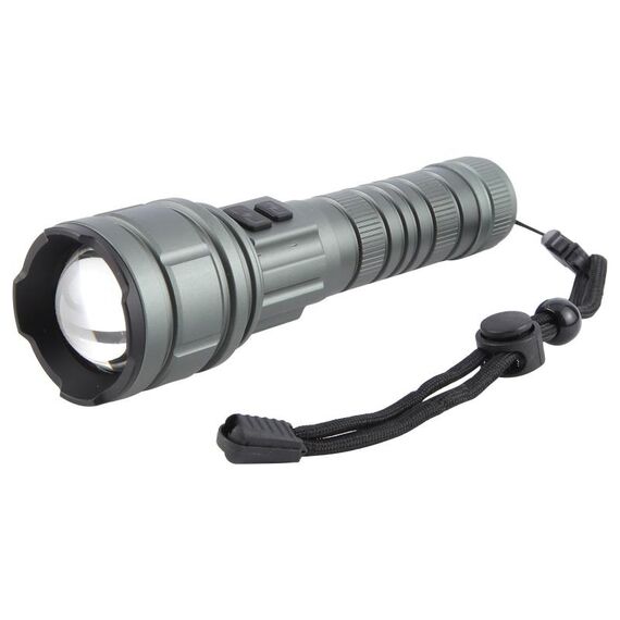 G62 20W torcia LED con zoom telescopico e laser bianco