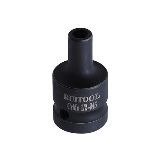 RUITOOL 1/2 pollice chiave pneumatica a bussola quadrata chiave a bussola quadrata interna per fori di un quarto quadrato, specifiche: M5