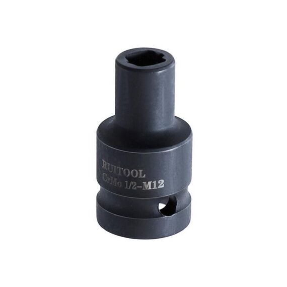 RUITOOL 1/2 pollice chiave pneumatica a bussola quadrata chiave a bussola quadrata interna per fori di un quarto quadrato, specifiche: M12