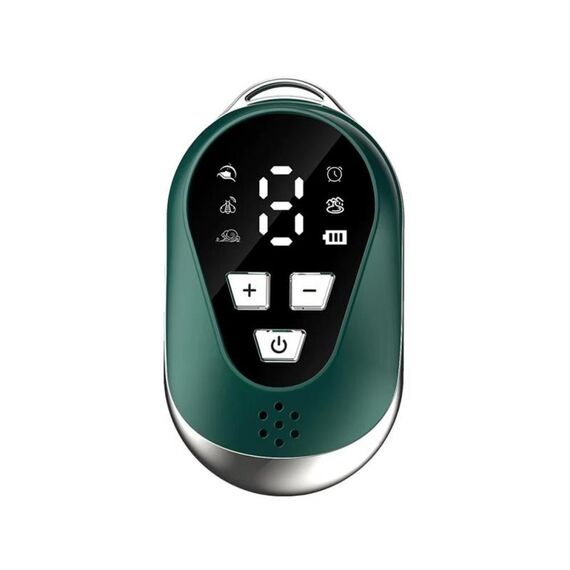 SM-1028 Display LCD CES Strumento musicale per dormire portatile intelligente a impulsi a bassa frequenza (verde)