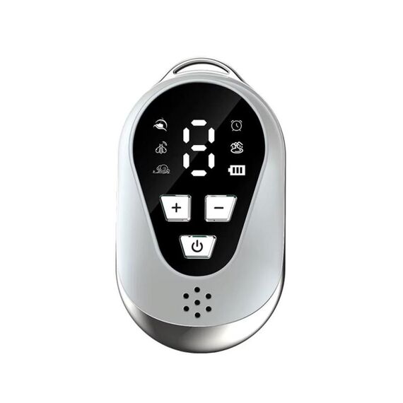SM-1028 Display LCD CES Strumento musicale per dormire portatile intelligente a impulsi a bassa frequenza (bianco)