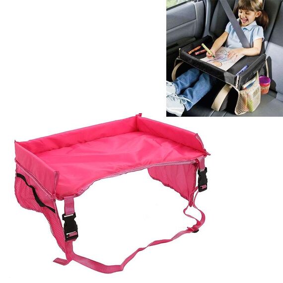 Vassoio di attività per seggiolino auto giocattolo per snack da viaggio