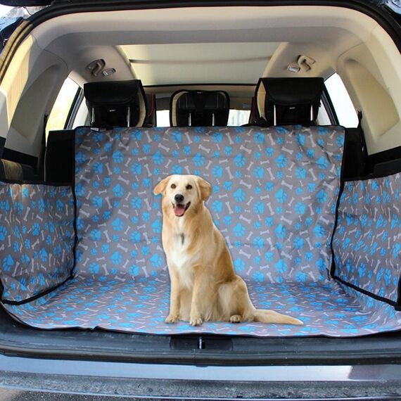 Coprisedile impermeabile pieghevole antiscivolo per bagagliaio per auto Pet Cat Dog Cuscino, dimensioni: 155 x 105 cm