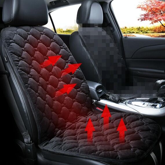 Auto 24V Sedile anteriore del riscaldatore Cuscino Più caldo inverno della copertura riscaldata caldo, Posto unico