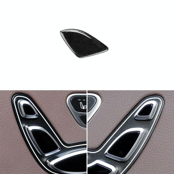 Pulsante dell'interruttore di regolazione del poggiatesta per sedile sul lato sinistro dell'auto per Mercedes-Benz S Classe W222 2014-2019, guida sinistra