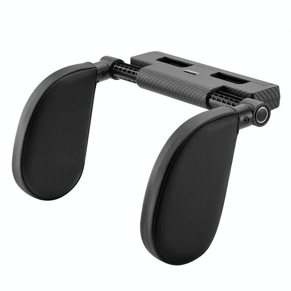 A03 REGOLABILE AUTO AUTO AUTO A A A A A A A-Shaped Memory Schiuma Neck Poggia cuscino del sedile (nero)