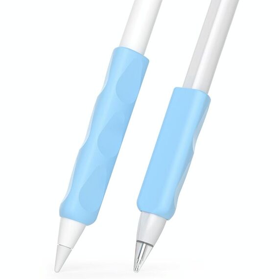 Per Apple Pencil e Huawei M-Pencil Series Custodia protettiva universale in silicone per penna stilo (blu)