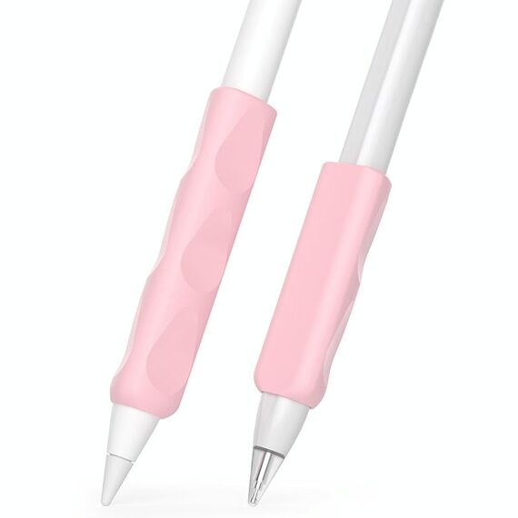 Per Apple Pencil e Huawei M-Pencil Series Custodia protettiva universale in silicone per stilo (rosa)