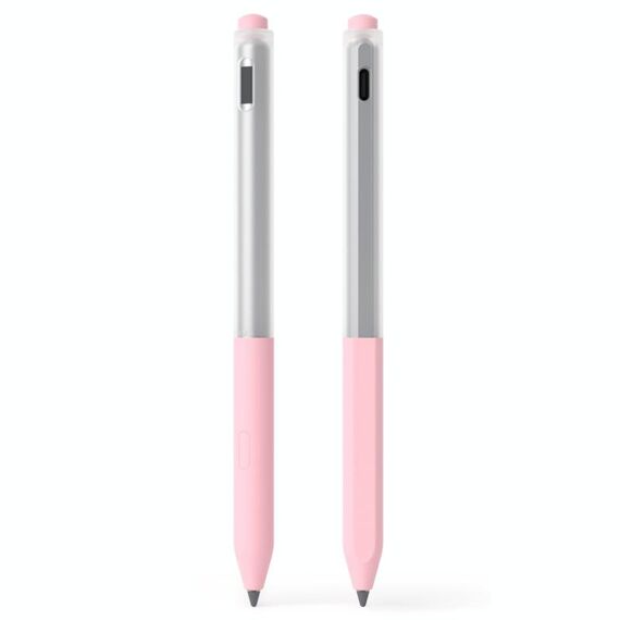 Per Lenovo Gen3 Stylus Pen 2 pezzi/set Jelly Series Stylus Pen Custodia protettiva in silicone (rosa ciliegia)
