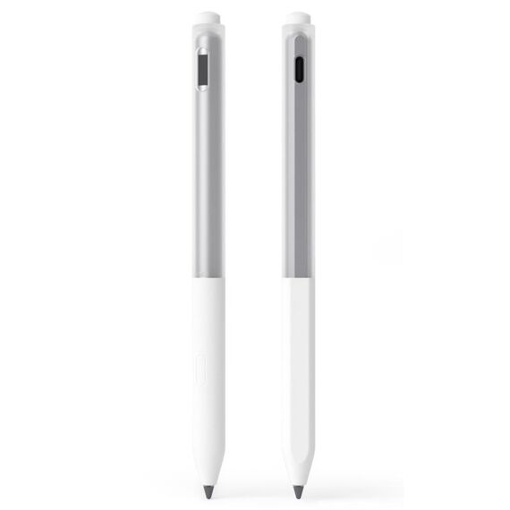 Per Lenovo Gen3 Stylus Pen 2 pezzi/set Jelly Series Stylus Pen Custodia protettiva in silicone (bianco)