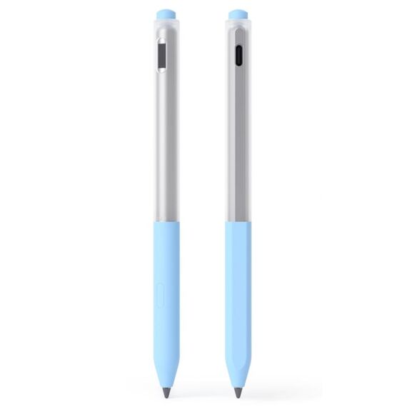Per Lenovo Gen3 Stylus Pen 2 pezzi/set Jelly Series Stylus Pen Custodia protettiva in silicone (azzurro cielo)
