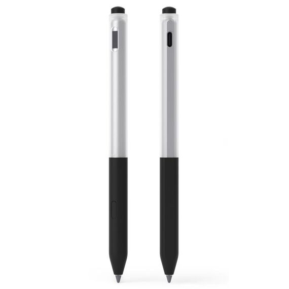 Per Lenovo Gen3 Stylus Pen 2 pezzi/set Jelly Series Stylus Pen Custodia protettiva in silicone (nero)