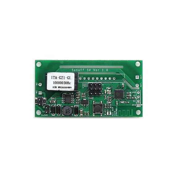 Sonoff SV 10A WiFi smart switch relay per Alexa/Google Home iOS/Android DC 5V-24V EPS6506 6922428944817