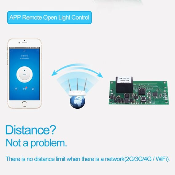 Sonoff SV 10A WiFi smart switch relay per Alexa/Google Home iOS/Android DC 5V-24V EPS6506 6922428944817