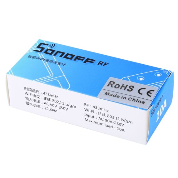 Sonoff 433MHz WiFi smart remote control timer, interruttore per smart home supporta iOS/Android LED3516 6922882936304
