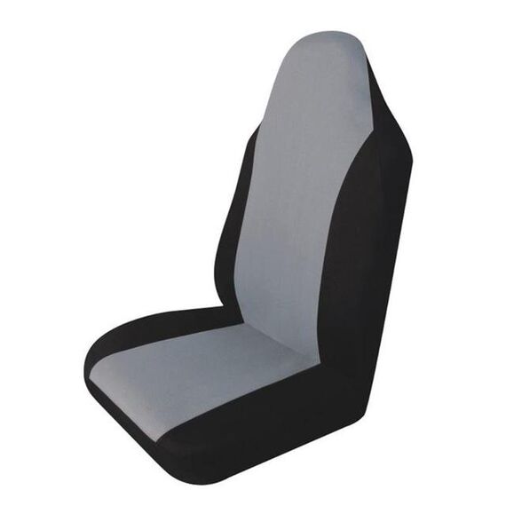 Coprisedile universale per auto Coprisedile per auto durevole a doppia rete Coprisedile per auto (grigio)